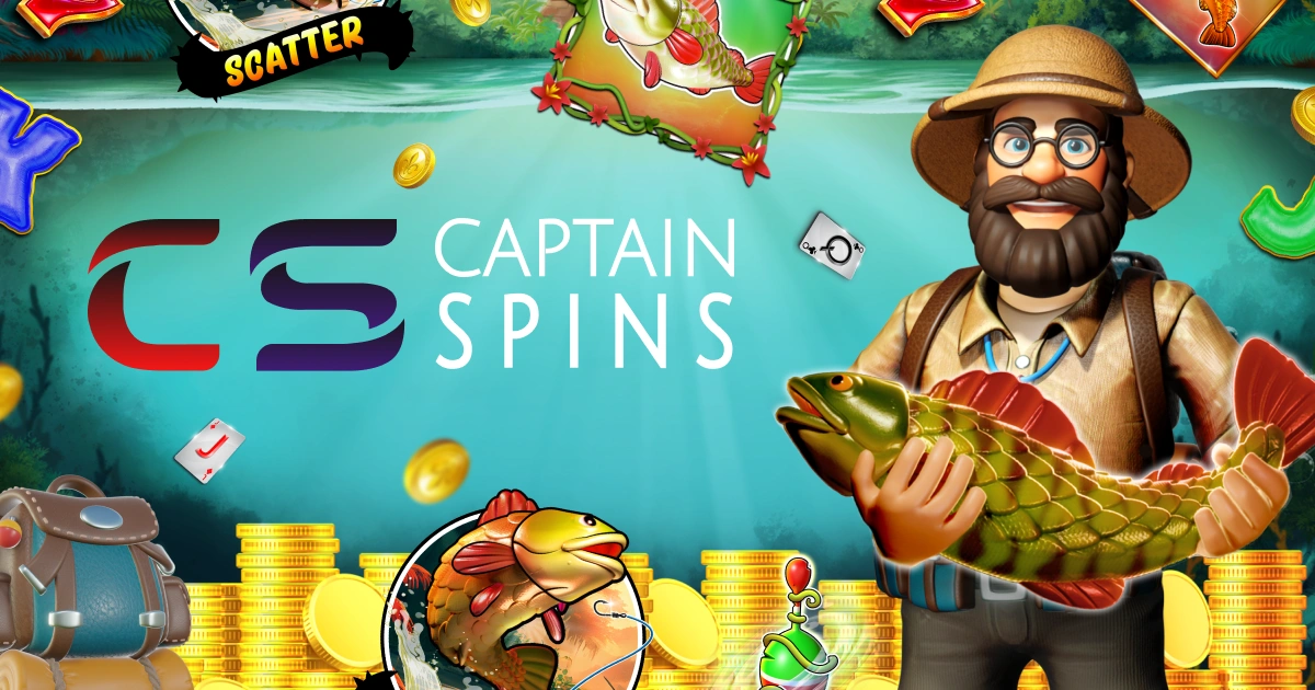 Captain Spins is a new reliable casino with a wide range of games.
